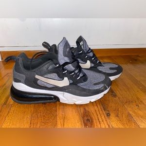 Nike Grey and Black Sneakers